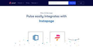 
                            12. Easily integrate Proof With Instapage