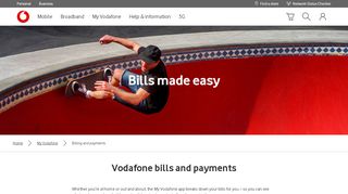 
                            1. Easily manage your bills and payments with Vodafone