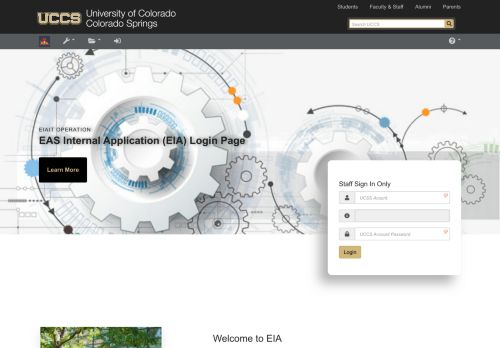 
                            11. EASIT EIA Application | EIA | College of Engineering and Applied ...