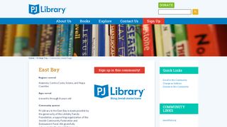 
                            8. East Bay - Find PJ Library Near You | PJ Library