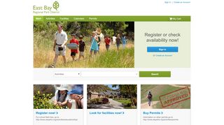 
                            6. East Bay Regional Parks Online Registration