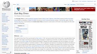 
                            10. East Bay Times - Wikipedia