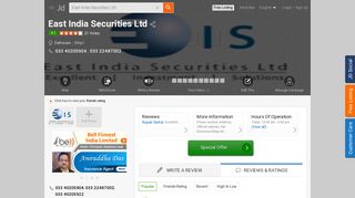 
                            6. East India Securities Ltd, Dalhousie - Finance Companies in Kolkata ...