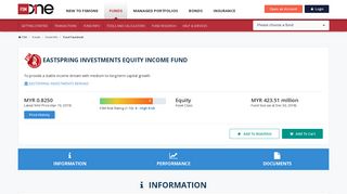 
                            9. Eastspring Investments Equity Income Fund | ...