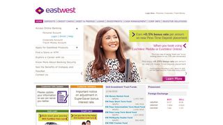 
                            2. EastWest Bank | Home - [EastWestBanker.com]