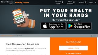 
                            8. Easy access with MyChart | Edward-Elmhurst Health