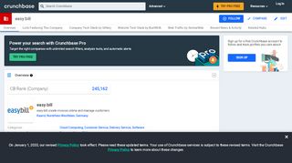 
                            13. easy bill | Crunchbase