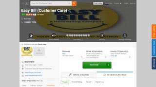 
                            7. Easy Bill (Customer Care), New Delhi - Bill Payment Services in Delhi ...