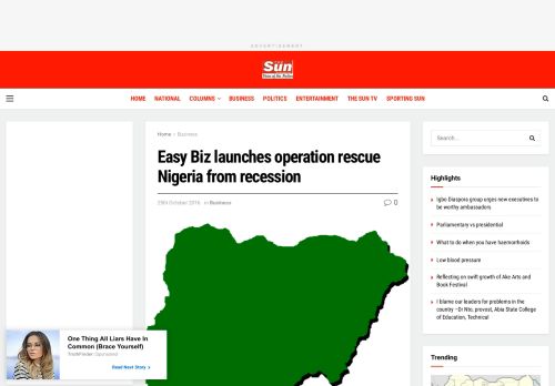 
                            11. Easy Biz launches operation rescue Nigeria from recession – The Sun ...