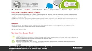 
                            6. easy client | easy login