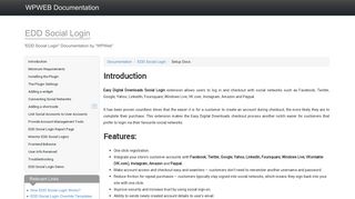 
                            7. Easy Digital Downloads Social Login | WPWeb Documentation