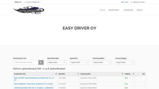 
                            4. Easy Driver Oy - Webauto - Kuljettajaopetus.fi