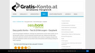 
                            9. Easy gratis Konto - Test & Erfahrungen - Easybank - 17 ...