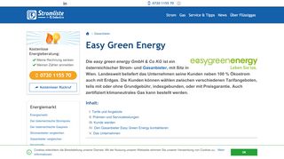 
                            9. Easy Green Energy - stromliste.at