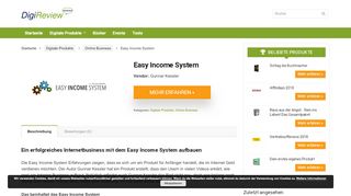 
                            10. Easy Income System Erfahrungen - DigiReview