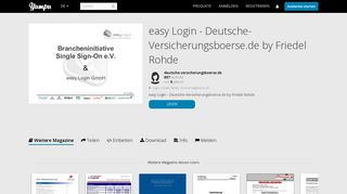 
                            10. easy Login - Deutsche-Versicherungsboerse.de by Friedel ... - Yumpu