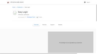 
                            8. Easy Login - Google Chrome