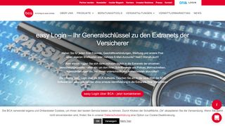 
                            12. Easy Login mit der BCA AG - BCA