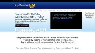 
                            6. Easy Member Pro: Membership Site Software