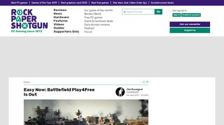 
                            11. Easy Now: Battlefield Play4Free Is Out | Rock Paper Shotgun