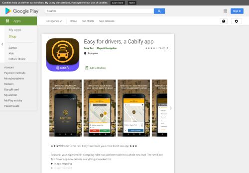 
                            13. Easy para motoristas, um app da Cabify – Apps no Google Play