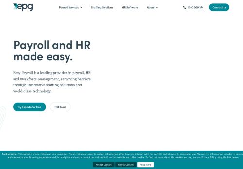 
                            5. Easy Payroll - Outsourced Payroll, HR and Workforce Solutions