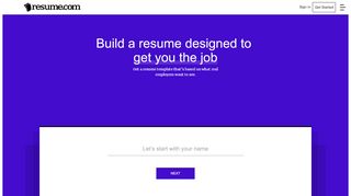 
                            10. Easy Resume Builder - Free Résumés to Create & Download