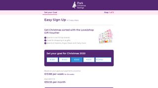 
                            11. Easy Sign Up - Park Christmas