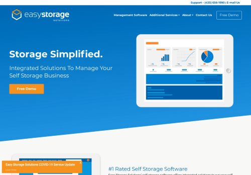 
                            12. Easy Storage Solutions: Self Storage Management Software