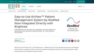 
                            4. Easy-to-Use AirView™ Patient Management System by ResMed Now ...