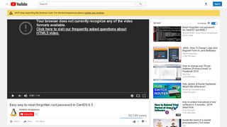 
                            4. Easy way to reset forgotten root password in CentOS 6.5 - YouTube