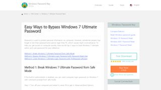 
                            1. Easy Ways to Bypass Windows 7 Ultimate Password