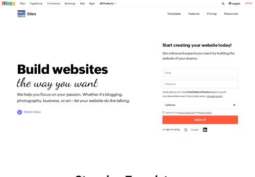 
                            1. Easy Website Builder | Make Your Own Website | Zoho Sites