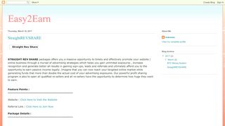 
                            12. Easy2Earn: StraightREVSHARE