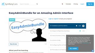 
                            12. EasyAdminBundle for an Amazing Admin Interface Video Tutorial ...