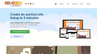 
                            4. Easy.Auction: Start your own auction website