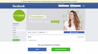 
                            13. easybank - About | Facebook