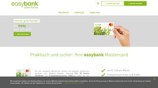 
                            5. easybank Mastercard | easybank AG