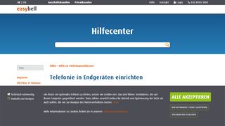 
                            12. easybell - Telefon-Konfiguration