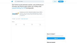 
                            5. easybill.de on Twitter: 