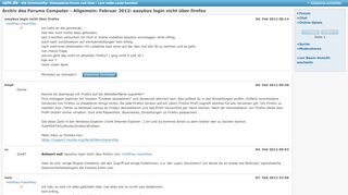 
                            1. easybox login nicht über firefox - Computer - Allgemein | spin.de
