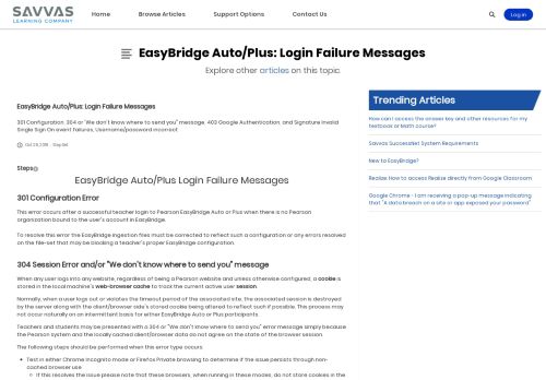 
                            6. EasyBridge Auto/Plus: Login Failure Messages