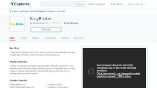 
                            12. EasyBroker Reviews and Pricing - 2019 - Capterra