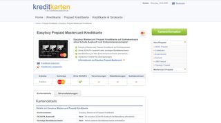 
                            2. Easybuy Prepaid Mastercard Kreditkarte ohne Schufa