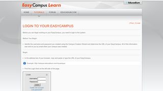 
                            5. EasyCampus Learn - Login to Your EasyCampus