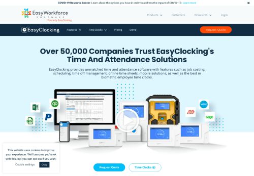 
                            11. EasyClocking | Time & Attendance - Employee Time Clocks