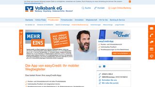 
                            8. easyCredit-App | Volksbank eG, Nienburg