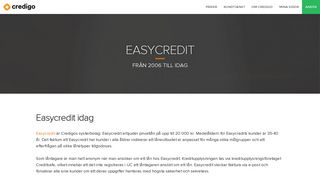 
                            5. Easycredit | Credigo.se