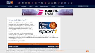 
                            2. easyCredit - easyCredit BBL auf SPORT1