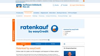 
                            8. easycredit Ratenkauf - Raiffeisen-Volksbank Ries eG